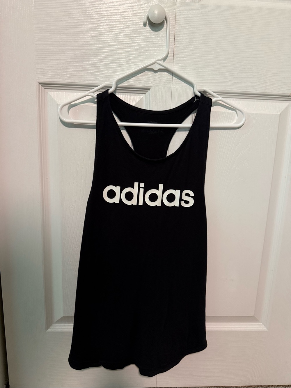 adidas Black Racerback Workout Tank Top